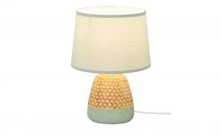 for friends Keramik-Tischleuchte, 1-flammig, türkis mit Seil | Weiß -Innenleuchten Verkaufsladen 11686476 5 202203211234