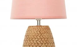 for friends Keramik-Tischleuchte, 1-flammig, Pink mit Seil | Rosa -Innenleuchten Verkaufsladen 11686478 7 202203211234