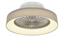 Trio Deckenventilator mit Stoffschirm in grau -Innenleuchten Verkaufsladen 11686498 5 202103242233