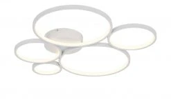 Trio LED-Deckenleuchte, Kreise, weiß -Innenleuchten Verkaufsladen 11686499 3 202103182233