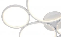 Trio LED-Deckenleuchte, Kreise, weiß -Innenleuchten Verkaufsladen 11686499 5 202103182233