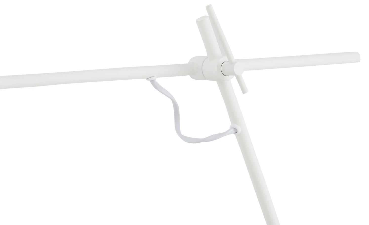 Trio Bogenleuchte, 1-flammig, weiß 6 Trio Bogenleuchte, 1-flammig, weiß – Bild 6