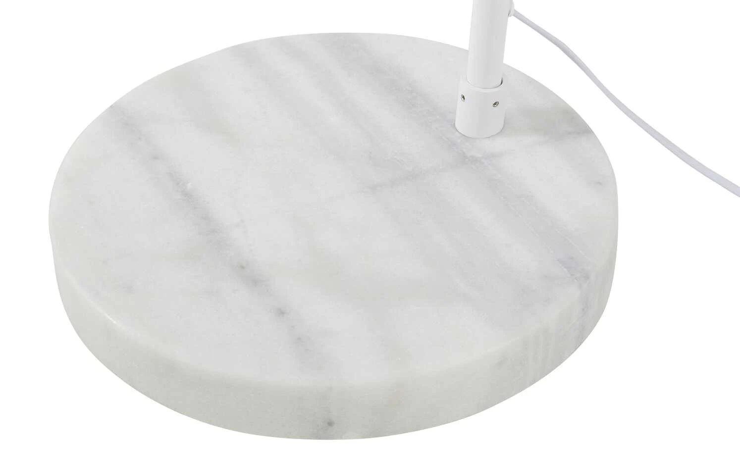 Trio Bogenleuchte, 1-flammig, weiß 8 Trio Bogenleuchte, 1-flammig, weiß – Bild 8