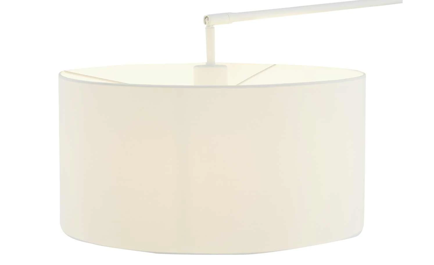 Trio Bogenleuchte, 1-flammig, weiß 9 Trio Bogenleuchte, 1-flammig, weiß – Bild 9