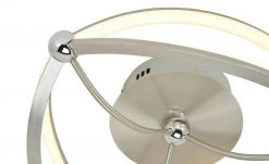 Trio LED-Deckenleuchte, Nickel-matt, geschwungen | silberfarben -Innenleuchten Verkaufsladen 11686506 5 202104212234