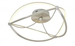 Trio LED-Deckenleuchte, Nickel-matt, geschwungen | silberfarben -Innenleuchten Verkaufsladen 11686509 6 202104212234