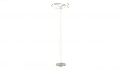 Trio LED-Stehleuchte, Nickel-matt, geschwungen | silberfarben -Innenleuchten Verkaufsladen 11686513 7 202104301233