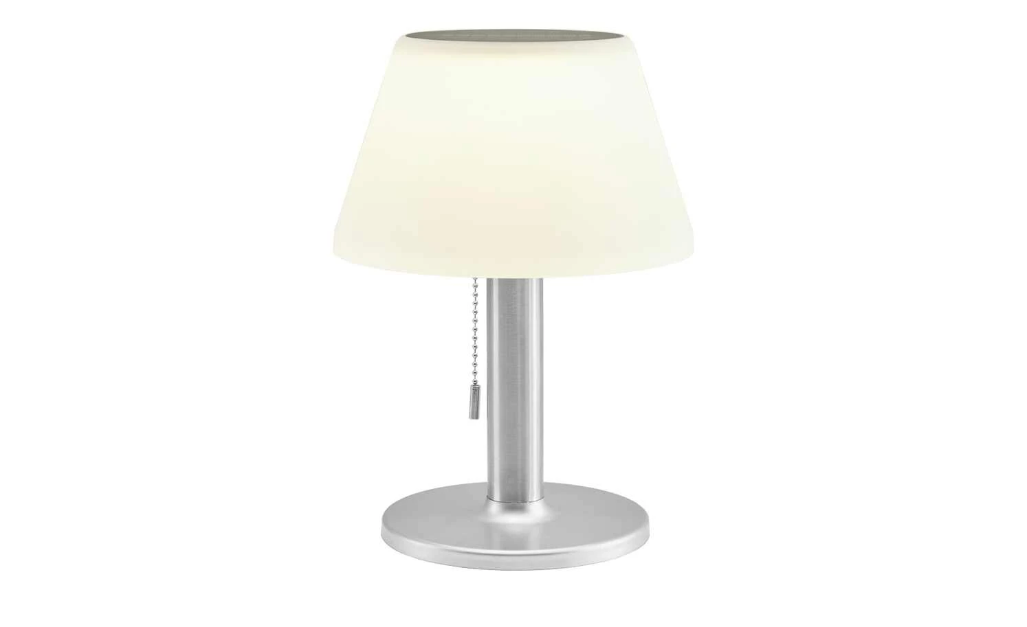 for friends Solar-Tischleuchte, silberfarben mit Schirm 4 for friends Solar-Tischleuchte, silberfarben mit Schirm – Bild 4