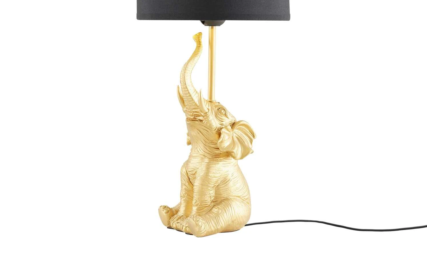 for friends Tischleuchte, 1-flammig, goldfarben `Elefant´ 5 for friends Tischleuchte, 1-flammig, goldfarben `Elefant´ – Bild 5