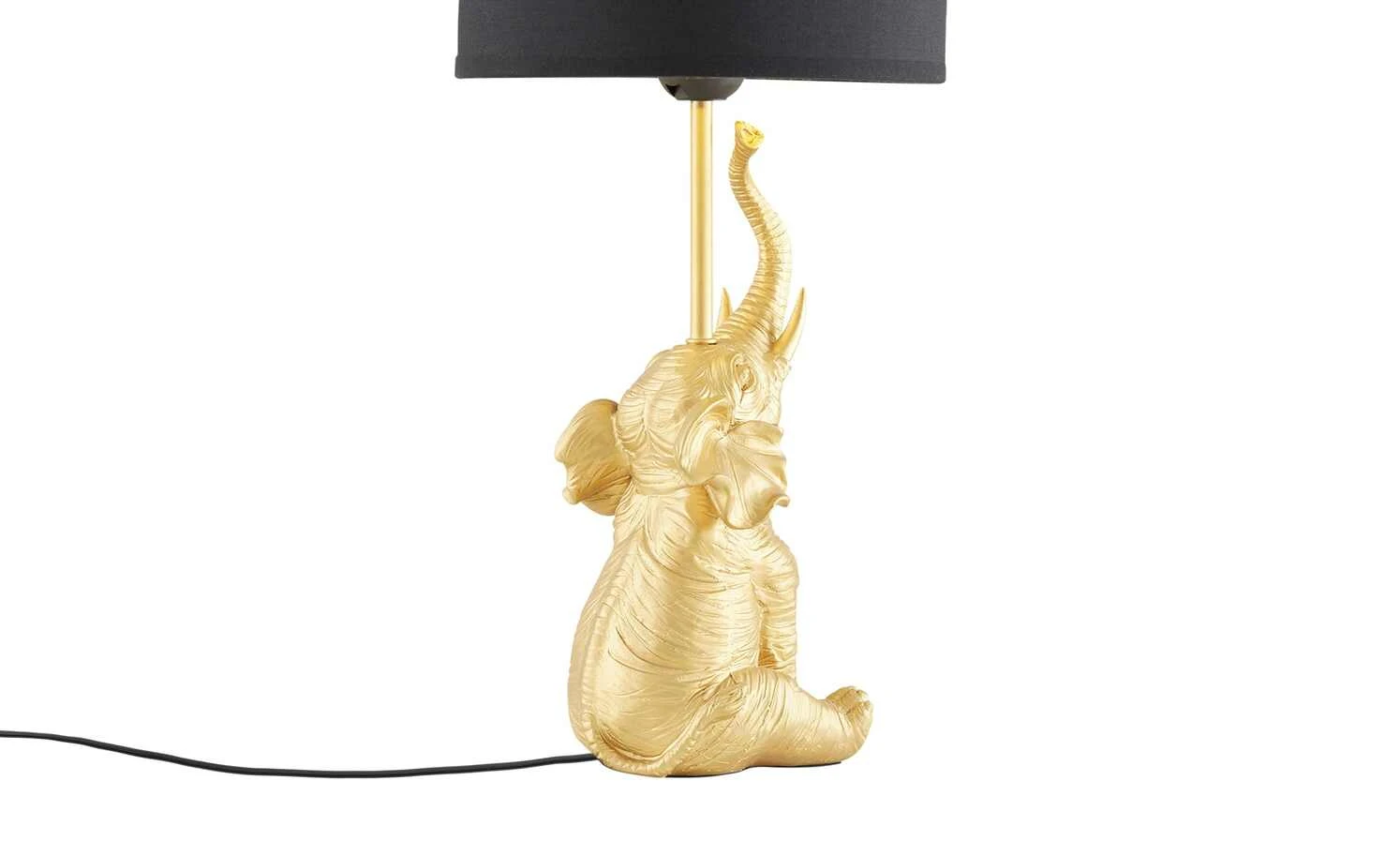 for friends Tischleuchte, 1-flammig, goldfarben `Elefant´ 6 for friends Tischleuchte, 1-flammig, goldfarben `Elefant´ – Bild 6