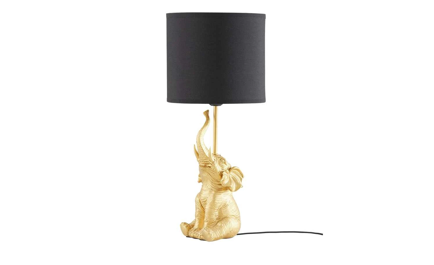 for friends Tischleuchte, 1-flammig, goldfarben `Elefant´ 2 for friends Tischleuchte, 1-flammig, goldfarben `Elefant´ – Bild 2
