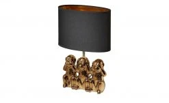 for friends Keramik-Tischleuchte, 1-flammig, goldfarbig `3 Affen` 12 for friends Keramik-Tischleuchte, 1-flammig, goldfarbig `3 Affen` -Innenleuchten Verkaufsladen 11686535 5 202201111238