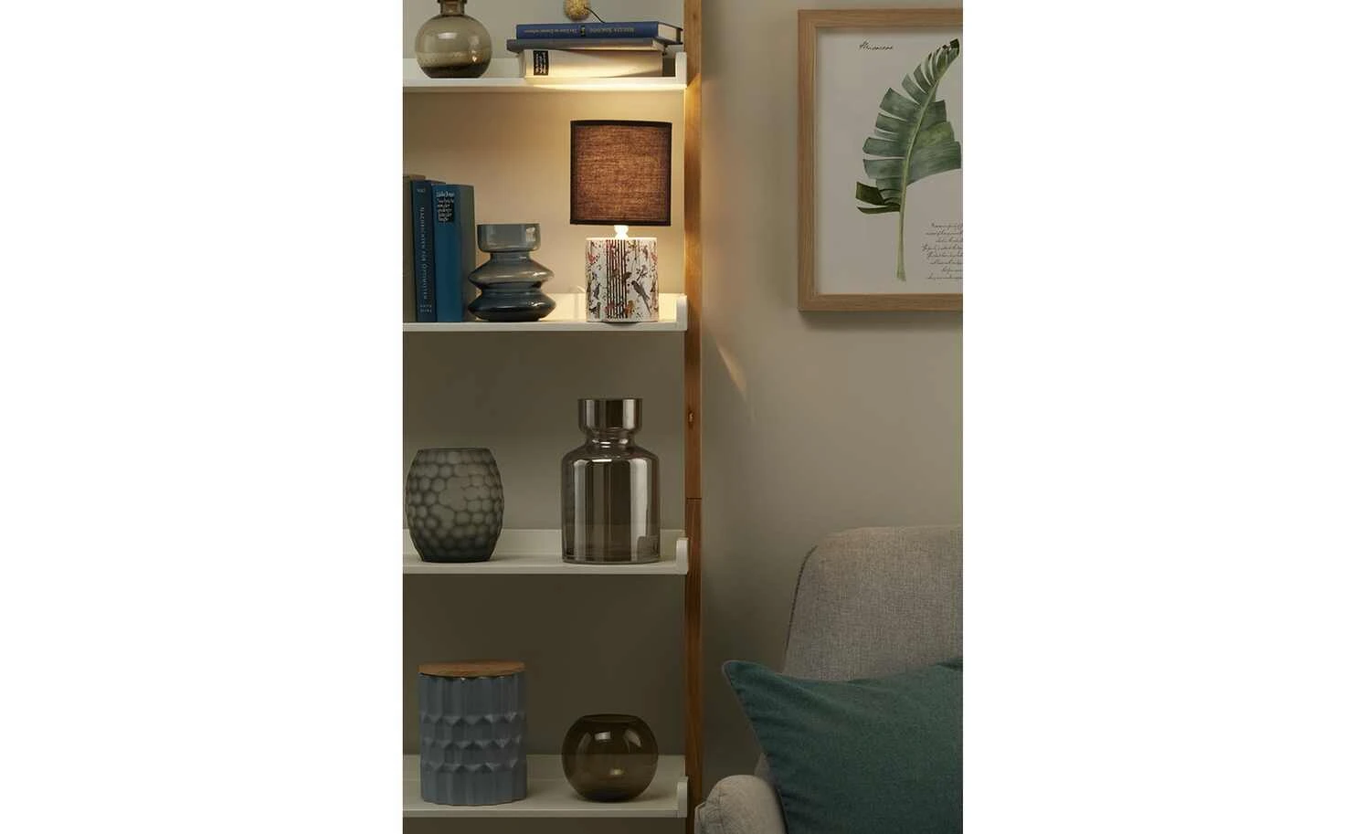 for friends Keramik-Tischleuchte, 1-flammig, schwarz ´Vögel´ klein 1 for friends Keramik-Tischleuchte, 1-flammig, schwarz ´Vögel´ klein