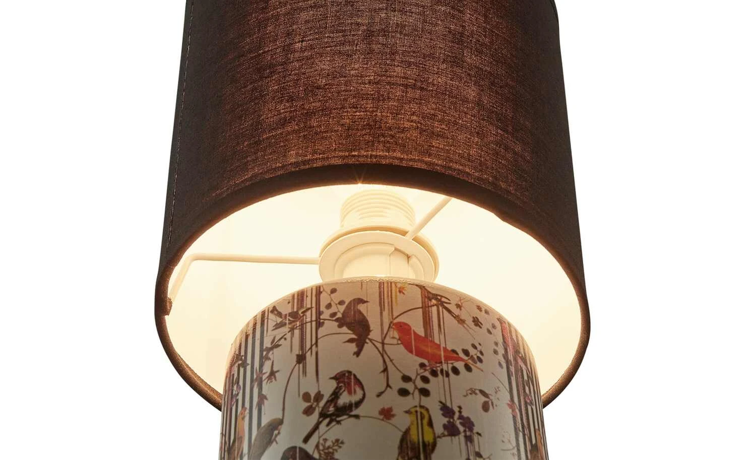 for friends Keramik-Tischleuchte, 1-flammig, schwarz ´Vögel´ klein 4 for friends Keramik-Tischleuchte, 1-flammig, schwarz ´Vögel´ klein – Bild 4