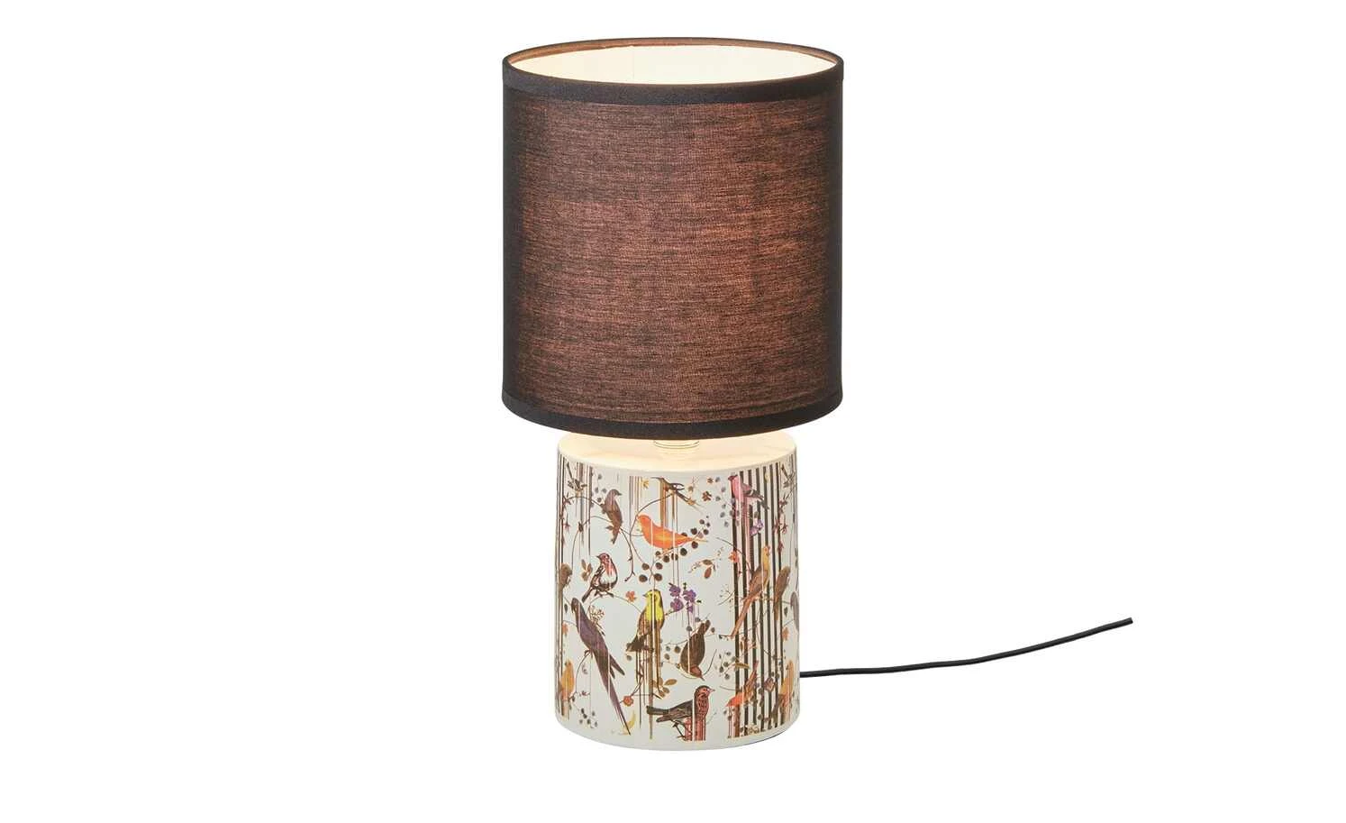 for friends Keramik-Tischleuchte, 1-flammig, schwarz ´Vögel´ klein 6 for friends Keramik-Tischleuchte, 1-flammig, schwarz ´Vögel´ klein – Bild 6