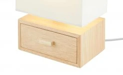 for friends Tischleuchte, 1-flammig, Holz/ Stoffschirm weiß 14 for friends Tischleuchte, 1-flammig, Holz/ Stoffschirm weiß -Innenleuchten Verkaufsladen 11686562 4 202111301239