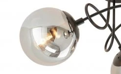 KHG Deckenleuchte, 3-flammig, schwarz/Rauchglas -Innenleuchten Verkaufsladen 11686572 4 202202182232