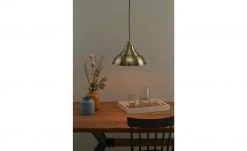 KHG Pendelleuchte, 1-flammig, messing matt