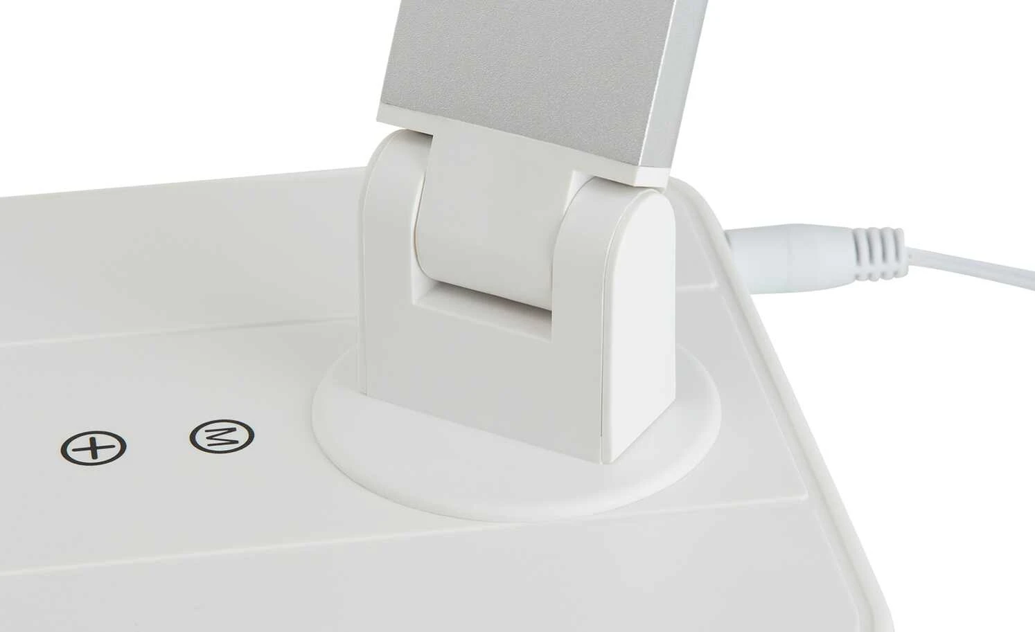 KHG LED-Tischleuchte, 1-flammig, Alu/weiß 13 KHG LED-Tischleuchte, 1-flammig, Alu/weiß – Bild 13