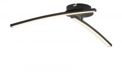 KHG LED-Deckenleuchte, 2-flammig, schwarz -Innenleuchten Verkaufsladen 11686627 3 202203081235