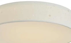 KHG Smart-Home Deckenleuchte, Stoffschirm weiß mit Stanzung -Innenleuchten Verkaufsladen 11686628 2 202205161235