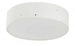 KHG Smart-Home Deckenleuchte, Stoffschirm weiß mit Stanzung -Innenleuchten Verkaufsladen 11686629 6 202205021317