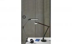 KHG LED-Klemmleuchte, 1-flammig, schwarz mit Touchpad