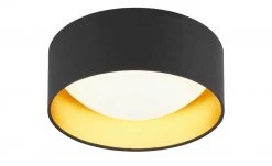 KHG LED-Deckenleuchte, 1-flammig, schwarz/goldfarben -Innenleuchten Verkaufsladen 11686639 2 202202072233