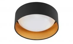 KHG LED-Deckenleuchte, 1-flammig, schwarz/goldfarben -Innenleuchten Verkaufsladen 11686639 5 202202072233