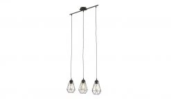 KHG Pendelleuchte, 3-flammig, Metall schwarz 9 KHG Pendelleuchte, 3-flammig, Metall schwarz -Innenleuchten Verkaufsladen 11686643 2 202204252232