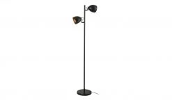 KHG Stehleuchte, 2-flammig schwarz goldfarben 9 KHG Stehleuchte, 2-flammig schwarz goldfarben -Innenleuchten Verkaufsladen 11686648 1 202202222232