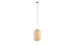 HOME STORY Pendelleuchte, 1-flammig, Rattan-geflecht, natur ´groß` | 169|cm -Innenleuchten Verkaufsladen 11686657 4 202205022313