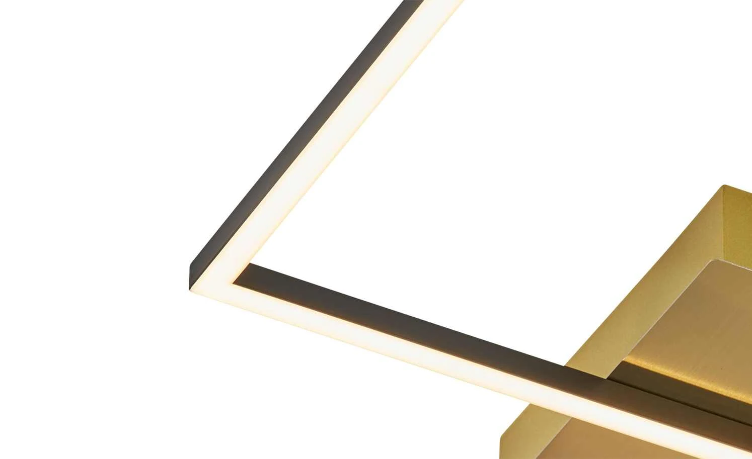 HOME STORY LED-Deckenleuchte, 2-flammig, schwarz/goldfarben 4 HOME STORY LED-Deckenleuchte, 2-flammig, schwarz/goldfarben – Bild 4