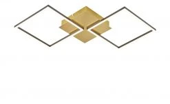 HOME STORY LED-Deckenleuchte, 2-flammig, schwarz/goldfarben 11 HOME STORY LED-Deckenleuchte, 2-flammig, schwarz/goldfarben -Innenleuchten Verkaufsladen 11686679 3 202203021235