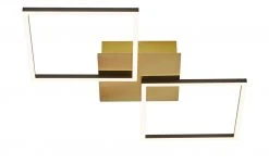 HOME STORY LED-Deckenleuchte, 2-flammig, schwarz/goldfarben 12 HOME STORY LED-Deckenleuchte, 2-flammig, schwarz/goldfarben -Innenleuchten Verkaufsladen 11686679 4 202203021235