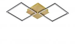 HOME STORY LED-Deckenleuchte, 2-flammig, schwarz/goldfarben 13 HOME STORY LED-Deckenleuchte, 2-flammig, schwarz/goldfarben -Innenleuchten Verkaufsladen 11686679 5 202203021235