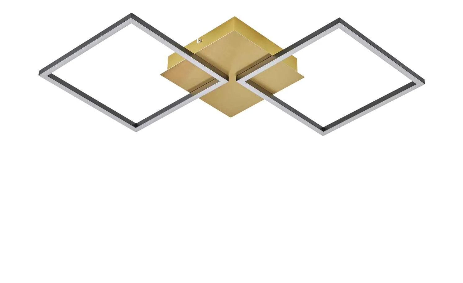 HOME STORY LED-Deckenleuchte, 2-flammig, schwarz/goldfarben 7 HOME STORY LED-Deckenleuchte, 2-flammig, schwarz/goldfarben – Bild 7