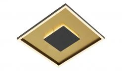 HOME STORY LED-Deckenleuchte, schwarz/goldfarben -Innenleuchten Verkaufsladen 11686681 5 202206282243