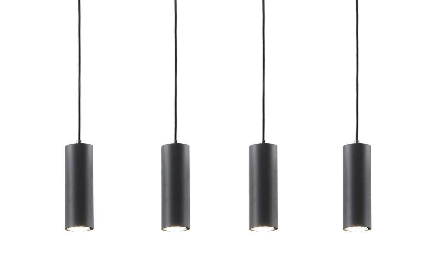 Trio Pendelleuchte, 4-flammig, schwarz 2 Trio Pendelleuchte, 4-flammig, schwarz – Bild 2