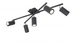 Trio Deckenspot, 5-flammig, schwarz -Innenleuchten Verkaufsladen 11686699 4 202104221233