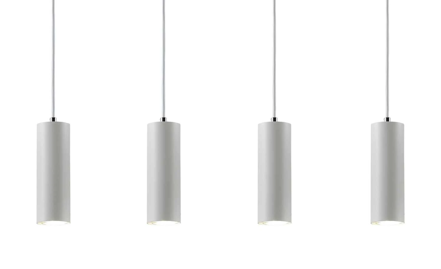 Trio Pendelleuchte, 2-flammig, weiß 2 Trio Pendelleuchte, 2-flammig, weiß – Bild 2