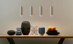 Trio Pendelleuchte, 2-flammig, weiß