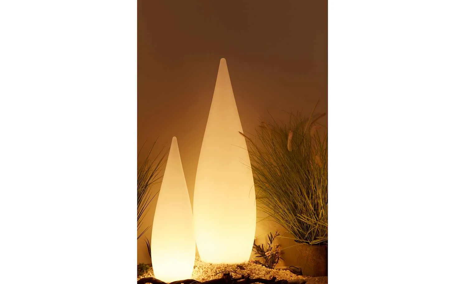 Trio Außentischleuchte weiß mit Fernbedienung `groß` 2 Trio Außentischleuchte weiß mit Fernbedienung `groß` – Bild 2