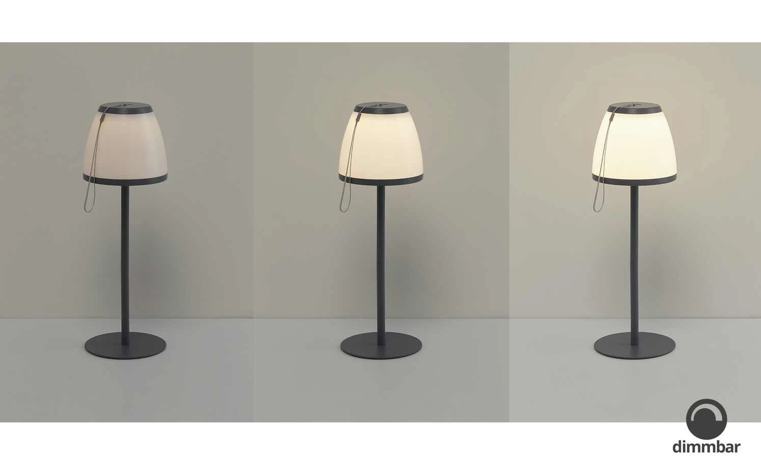 Trio Außen-Tischleuchte, anthrazit 1 Trio Außen-Tischleuchte, anthrazit