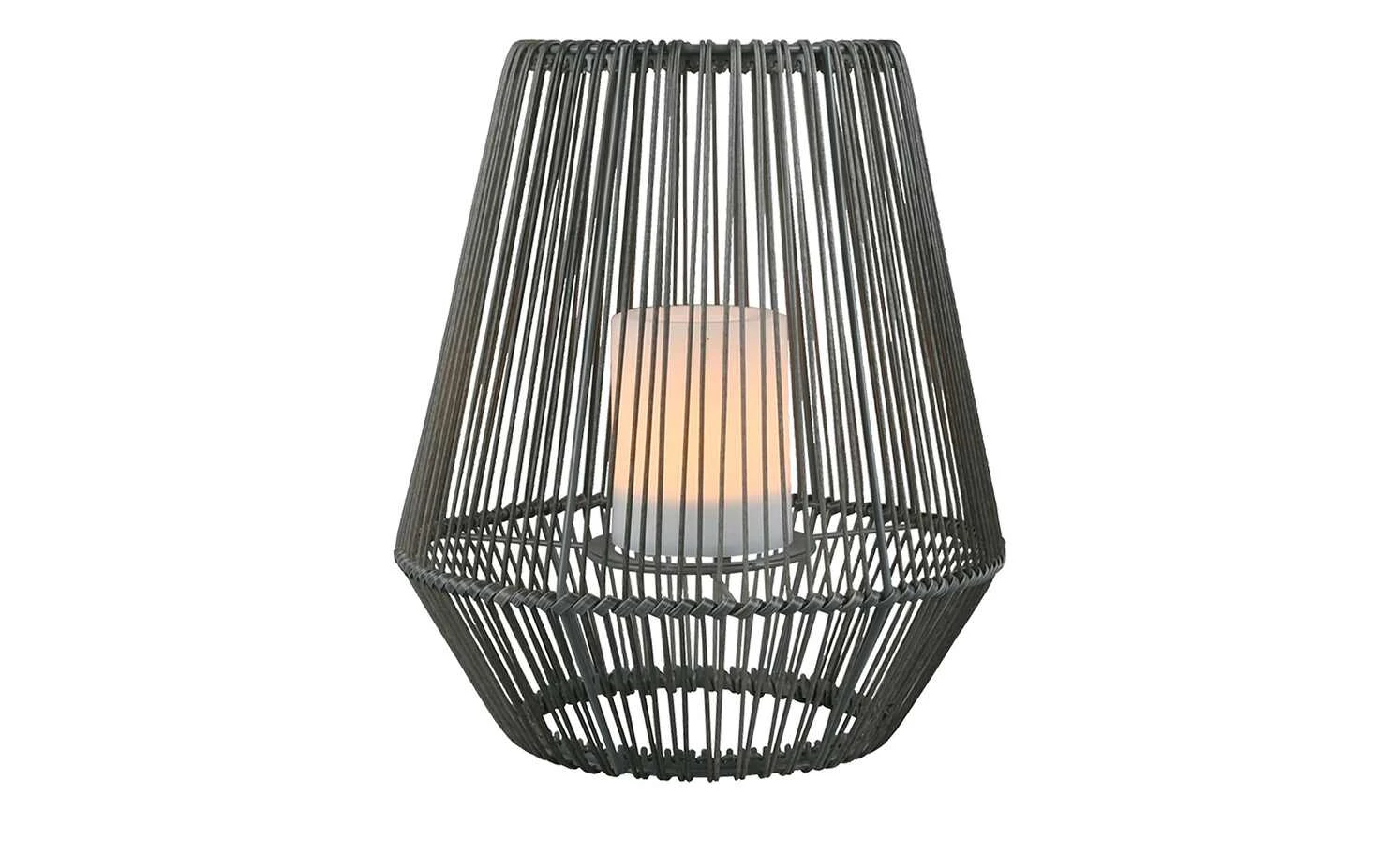 Trio Solar-Außen-Tischleuchte, grau 5 Trio Solar-Außen-Tischleuchte, grau – Bild 5