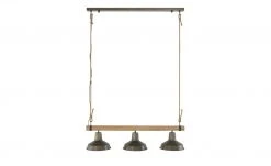 Pendelleuchte, 3-flammig, schwarz/Holz mit Tau 15 Pendelleuchte, 3-flammig, schwarz/Holz mit Tau -Innenleuchten Verkaufsladen 11686860 6 202109171234