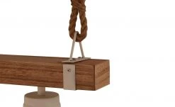 Pendelleuchte, 3-flammig, weiß/Holz mit Tau 13 Pendelleuchte, 3-flammig, weiß/Holz mit Tau -Innenleuchten Verkaufsladen 11686861 5 202109171234