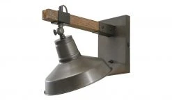 Wandleuchte, 1-flammig, schwarz/holz -Innenleuchten Verkaufsladen 11686862 7 202109142232