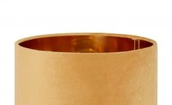 Fischer-Honsel Tischleuchte, 1-flammig, gelb Samt `klein´ | 32|cm Gelb -Innenleuchten Verkaufsladen 11686918 6 202112281240