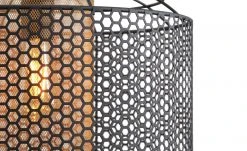 Pendelleuchte, 1-flammig, Metall schwarz/goldfarben 10 Pendelleuchte, 1-flammig, Metall schwarz/goldfarben -Innenleuchten Verkaufsladen 11686942 2 202201242233